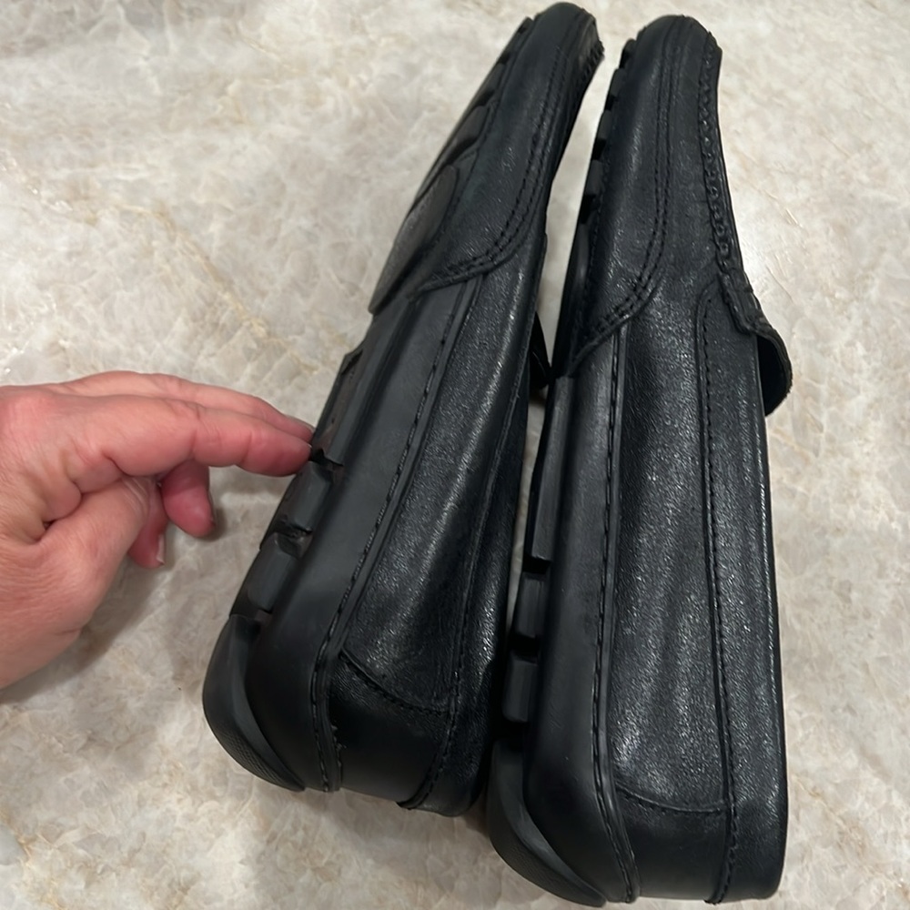 Giorgio Brutini Loafers Men's Size 7D Black Slip On Black Business Casual - Picture 7 of 8